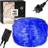 Tuyau lumineux LED - 20m, 480LED, 8 fonctions, IP44, bleu Voir les images du produit 5