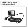 Köhko zestaw pompy 2000 l/h do fontann, 3 LED (ciepła Podgląd zdjęcia produktu 4