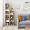 A living room scene with a bookshelf and a sofa. Náhľad obrázku produktu