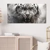 DEQORI Hybrid Leinwand Bild 100x50 cm 'Wasserschlag des Produktbild-Vorschau 4