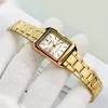 A close-up shot of a gold Casio watch on a white gloved hand. Produktbild-Vorschau