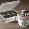 Boîte à piles Relaxdays, lot de 2, pour 60 piles AA et AAA, Voir les images du produit 5