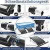 YUENFONG 1x Sonnenkollektor Pool Solar Poolheizung 110 x 65 Produktbild-Vorschau 7