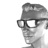 Hochwertige Herren Sonnenbrille Rechteckig Carbon Polyamid Produktbild-Vorschau 2