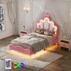 Letto per bambini INONEFT, 90x200 cm, con imbottitura in Anteprima dell’immagine prodotto 7