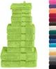 vidaXL 12-tlg. Premium Handtuch-Set SOLUND Apfelgrün 600 Produktbild-Vorschau 1
