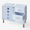 Mobiletto VCM Darola 58 x 67 x 30 cm , colore bianco Anteprima dell’immagine prodotto 2