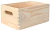 Creative Deco Grote Effen Houten Doos Kist Ongeverfd, 30 x Productafbeelding-voorbeeld 1