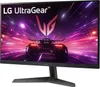 A gaming monitor displaying a futuristic car racing scene with vibrant purple and pink streaks. Náhled obrázku produktu