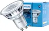 A Philips CorePro LED spot light bulb and its packaging are shown against a white background. Voir les images du produit