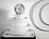 Filiżanka do kawy Piana, porcelana, wys. 7 cm, gł. 9,5 cm, Podgląd zdjęcia produktu 4