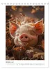 Schwein gehabt (Tischkalender 2027 DIN A5 hoch), CALVENDO Produktbild-Vorschau 12