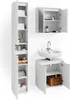 Badmöbel-Set Vicco Ruben Weiß 3 Teile, mit Hochschrank, Produktbild-Vorschau 7