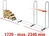 wolfcraft Feuerholz-Stapelhilfe 5122000 Produktbild-Vorschau 13