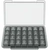 WELLGRO Tablettenbox für 7 Tage - Pillendose je 4 Fächer Produktbild-Vorschau 1