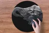 MuchoWow® Mauspad Mousepad Elefant - Tiere - Schwarz - Produktbild-Vorschau 3
