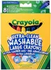 Crayola - Extra Grote Afwasbare Wasco's - 8 Stuks Productafbeelding-voorbeeld 1
