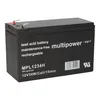 Batterie AGM Multipower MPL1234H-V0, 12V, 8,5Ah, haute Voir les images du produit 1