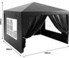 LUXTOM | Pavillon, 3x3x2.5m, Wasserdichter, Winterfest, Produktbild-Vorschau 2