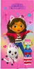 A cartoon character from Gabby's Dollhouse with two cat characters and decorative elements. Náhled obrázku produktu