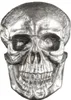 riess-ambiente Exklusive Wandskulptur SKULL XXL 40cm silber Produktbild-Vorschau 10