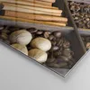 Bilder auf glas - Zimt Vanille Kaffee Getreide - 70x70cm - Produktbild-Vorschau 5