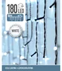 ECD Germany LED Lichtervorhang 6m 180 LEDs Kaltweiß Produktbild-Vorschau 4