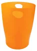 Exacompta Papierkorb ECOBIN, 15 Liter, orange, mit Griffen, Produktbild-Vorschau 1