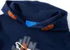 vidaXL Kinder-Kapuzenpullover Marineblau 104 Produktbild-Vorschau 2