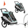 AIYAPLAY 2-in-1 fietsaanhanger & kinderwagen, inklapbaar, Productafbeelding-voorbeeld 1