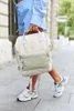 Himawari | Schulrucksack, mit USB, Grün, Creme, 27x40x17 cm Produktbild-Vorschau 5