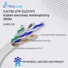 Extralink CAT5e U/UTP Kabel Sieciowy 100 m Miedź Wewnętrzny Podgląd zdjęcia produktu 2