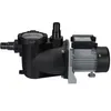 A black and silver pool pump with a clear filter basket lid, shown from a side angle against a white background. Náhľad obrázku produktu