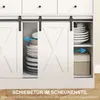HOMCOM Küchenschrank, Hochschrank mit Arbeitsplatte, Produktbild-Vorschau 7