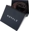 ROYALZ Flechtgürtel Leder Gürtel geflochten Herren Damen Produktbild-Vorschau 5