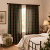 2er Set Vorhänge Weihnachten Tartan Gardinen mit Produktbild-Vorschau 8