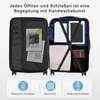 Hartschalenkoffer Reisekoffer-Set Koffer-Set Trolley-Set 4 Produktbild-Vorschau 4