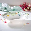 Gilde Suppenteller, rund, "Wild Flowers", Blumendesign, Produktbild-Vorschau 2