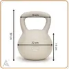 ACTIGET Soft Kettlebell 10 kg Trainingsgewicht, Produktbild-Vorschau 2