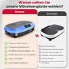 Vibrationsplatte 120 Stufen mit 6 Trainingsmodi, Produktbild-Vorschau 2
