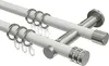 Interdeco Gardinenstange / Vorhangstange Weiß / Produktbild-Vorschau 1