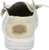 Hey Dude Wendy Natural Schuhe Grün EU 39 Frau Grün EU 39 Produktbild-Vorschau 14