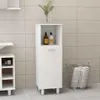 vidaXL Koupelnová skříňka bílá 30x30x95 cm Dřevěný materiál Náhled obrázku produktu 2
