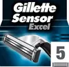 Gillette Sensor Excel náhradní břity na holení 5 ks M Podgląd zdjęcia produktu 1