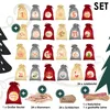 KESSER® Adventskalender zum Befüllen 24 Jutebeutel Produktbild-Vorschau 2