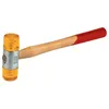 Fortis Kunststoffhammer gelb 22mm Gr.1 Produktbild-Vorschau 3
