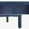 Sideboard ’Säkylä’ Stahl mit 2 Glastüren geriffelt 84 x 64 Produktbild-Vorschau 10
