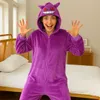 Pigiama Onesie Kigurumi Costume per Adulti Viola Pokemon Anteprima dell’immagine prodotto 7