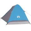 Kuppel-Campingzelt 4 Personen, Familienzelt UV-Schutz, Blau Produktbild-Vorschau 8