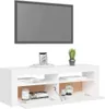 Mobile TV con luci LED bianco 120x35x40 cm Anteprima dell’immagine prodotto 5